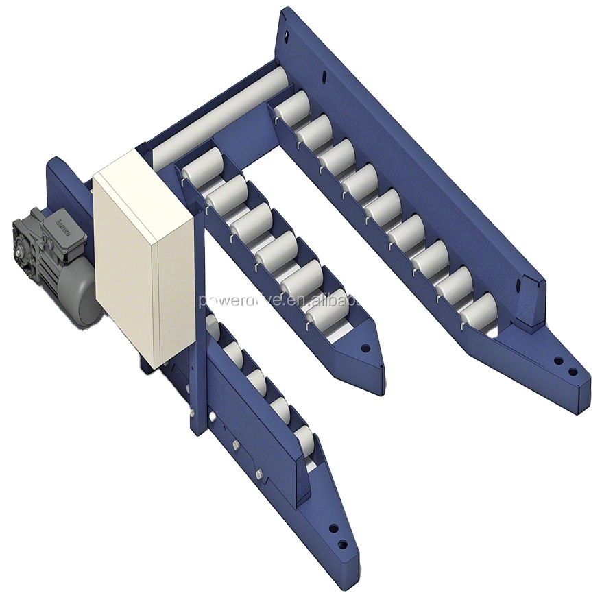 Raydafon LTR Series Roller Conveyor for Storing and Conveyance of Goods