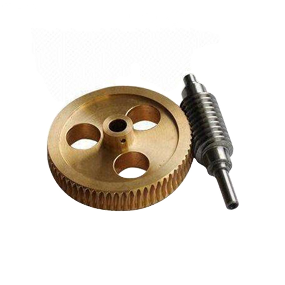 Customized Steel Steel Worm Gear and Brass Wheel
