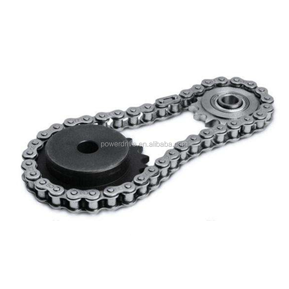 Raydafon Galvanized Lift Chain Sprockets Chains Double Pitch Conveyor Chain