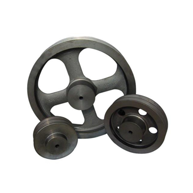 Customized High Quality Gray Iron Aluminum Casting Pulley Wheel