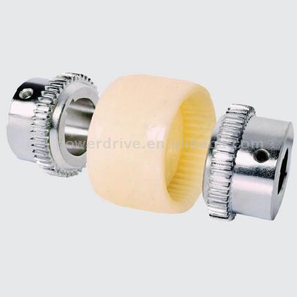 Cast Iron NM Flexible Shaft Coupling Nylon Sleeve Gear Coupling