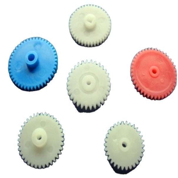 Plastic Spur Gears With Sintered Metal Bushings