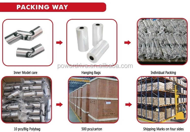 NB CN Series Universal Joints Spline Shaft U-Joints