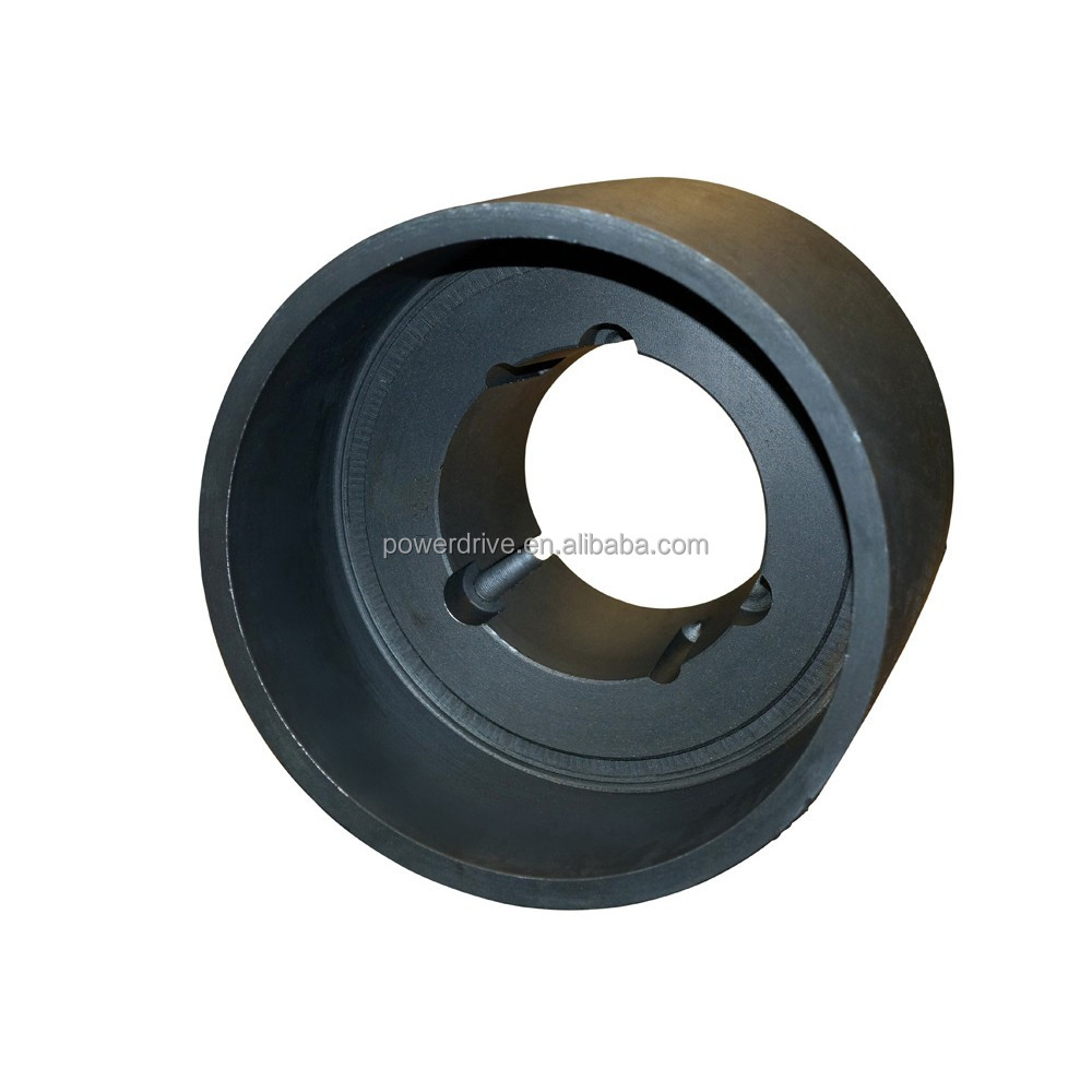 European Standard Aluminium Chill-casting Groove Sheave Taper Lock Bush Taper Bore Bush Flange Conveyor Drive Flat Belt Pulley
