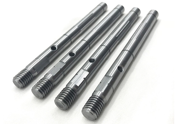 Hard Chrome Forging Casting S45C Carbon Steel Transmission Spur Helical Pinion Spline Gear Shaft