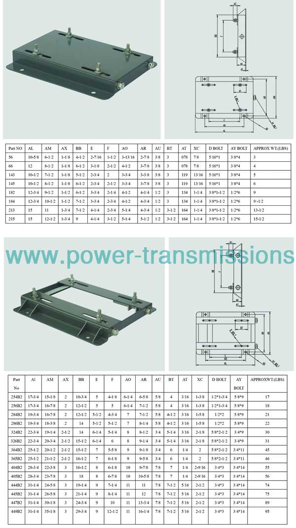 European Standard Adjustable DHA Motor Rail Motorized Linear Track Series Motor Slide SM MB SMA Common Motor Pedestal Base