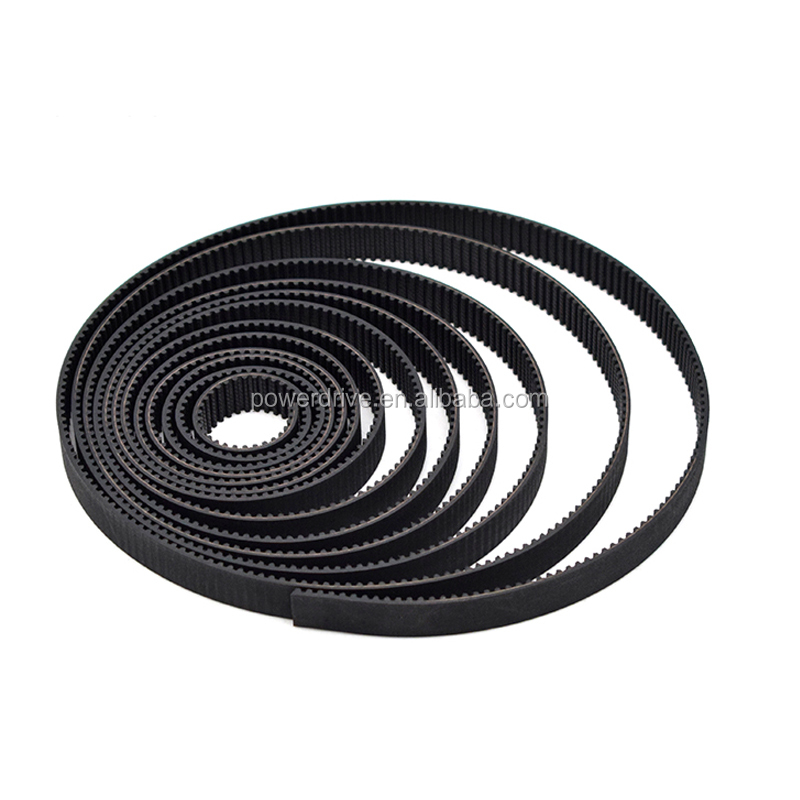 Raydafon Pu Timing Belts Rubber Transmission Poly Round Ribbed Belt Supplier