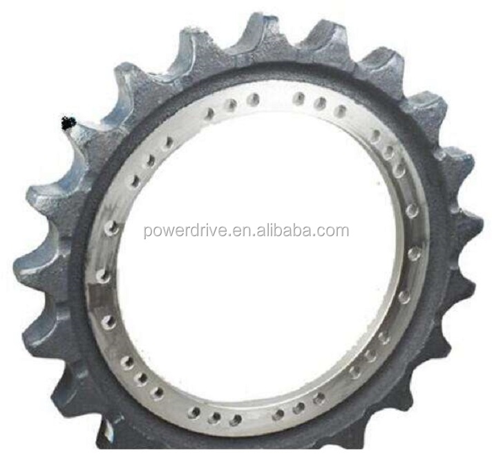 Raydafon Factory Supplier Excavator Large Drive Roller Chain and Sprocket Wheel