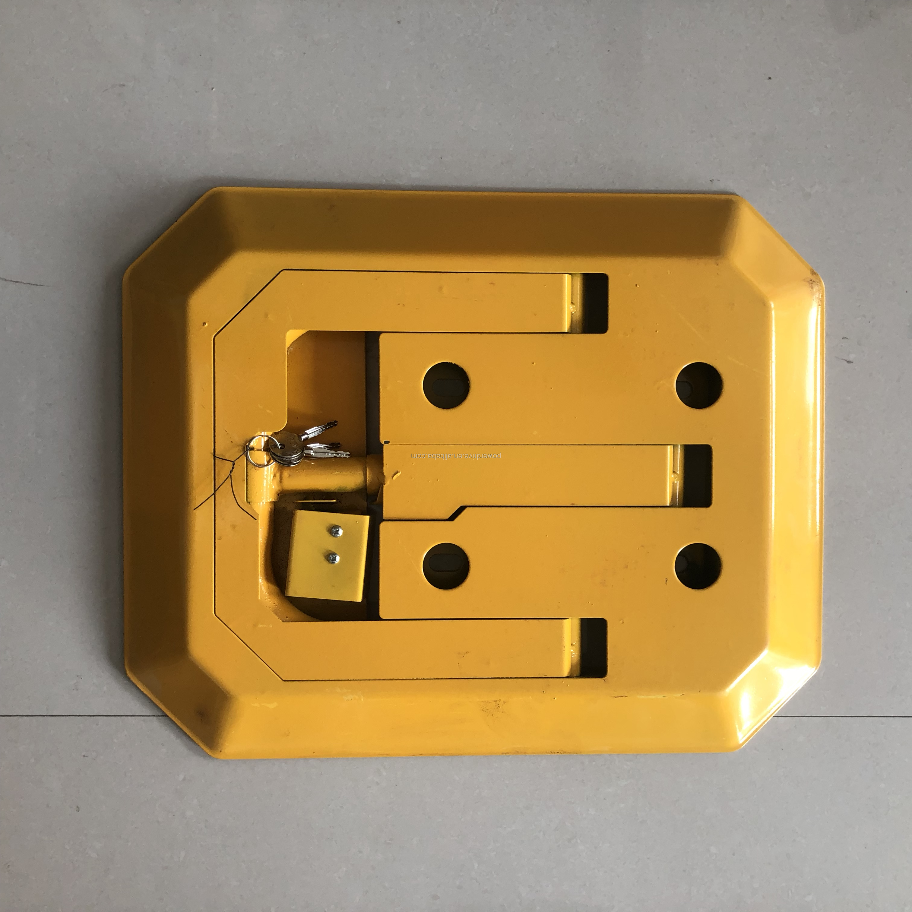 Car Parking System Spraying Manual Parking Barrier