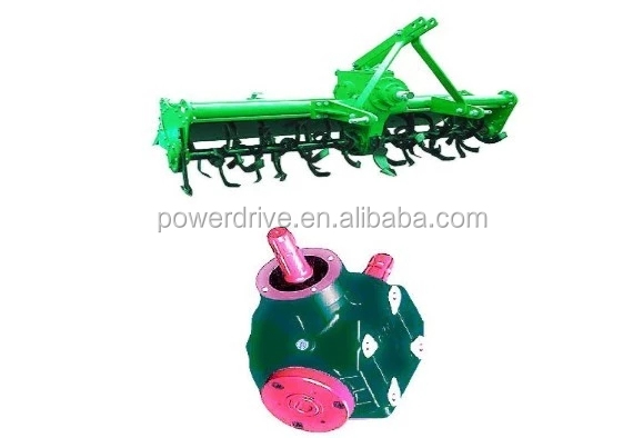 Rotary Cultivators Gearbox Agricultural Gearbox 90 Degree Farm Pto Right Angle Tractor Slasher Rotary Tiller Pga Feeder Mixer Ea