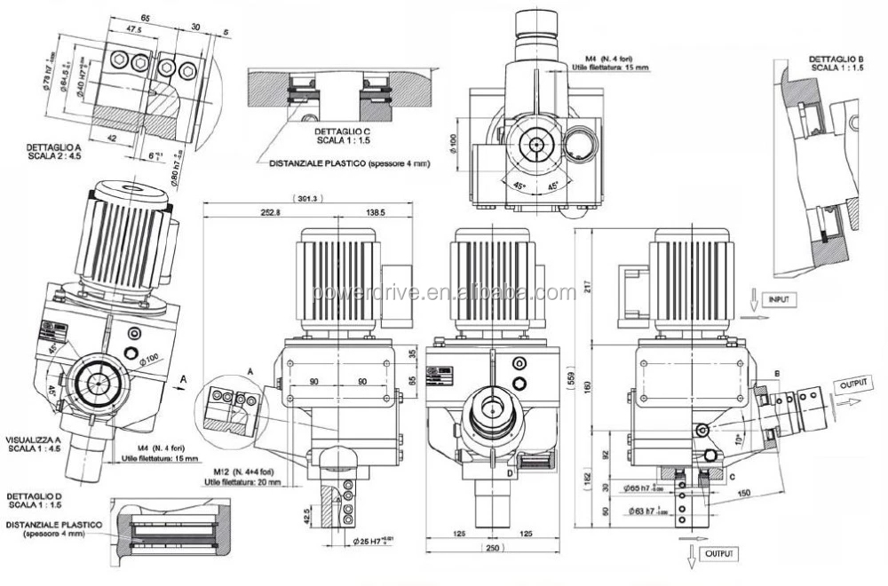Gearbox for Cattle Cleaning