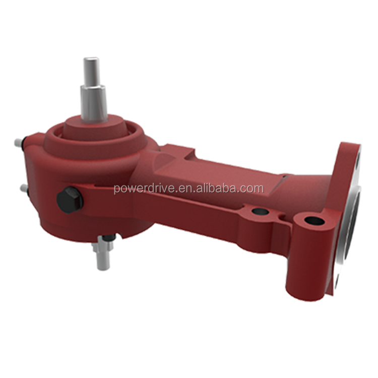 Agricultural Gearbox for Micro Tiller 90 Degree Farm Pto Right Angle Tractor Slasher Rotary Tiller Pga Feeder Mixer Earth Auger