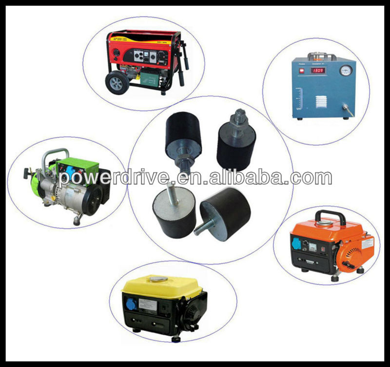 Raydafon diesel Generators Stabilizer Anti Vibration Rubber Mount