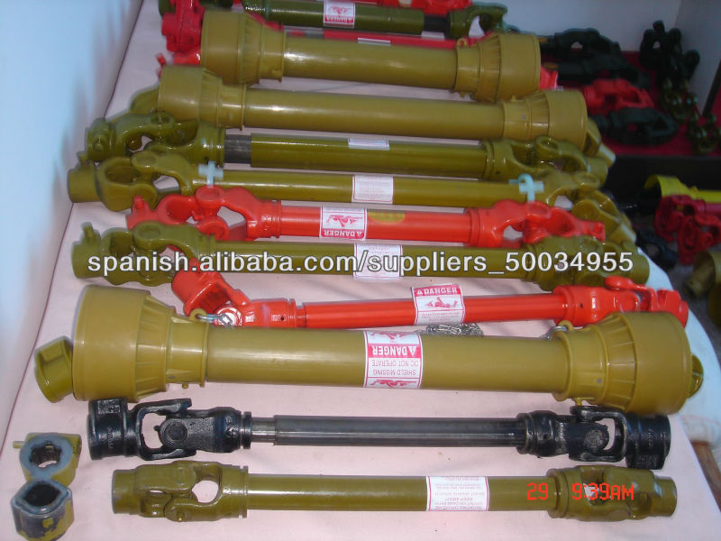 CZ286 PTO Drive Steel Equipment Industrial Cardan Shaft With Small Universal Joint