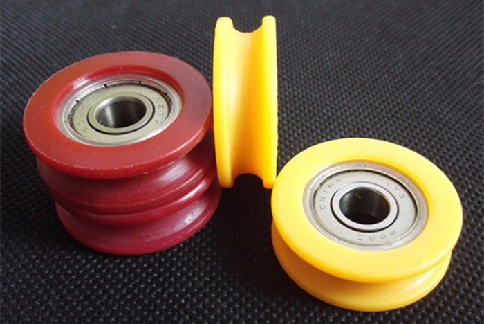 Large Swivel Conveyor Steel Pulley Wheels with Bearings Supplier