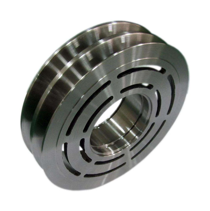 Reasonable Good Price Hardness Strength Anticorrosive Capability Custom-made Htd 8m Solid Hole Pulley for Sale