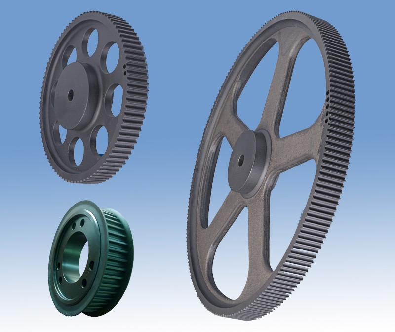Antirust Oil Plating Paint Powder Coating Professional Machined Pulley Wheels Sheaves Ductile Iron Grey Cast Iron Pulley