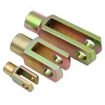 Raydafon DIN ISO 8140 Socket Ball Socket Rod End Pins with Head DIN 71752 U Clevis