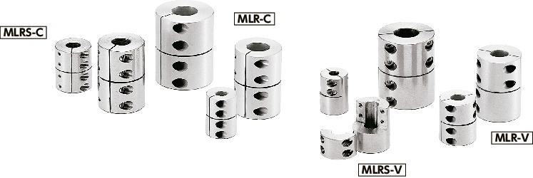 Raydafon Taper Lock Flange Grooved-end Stainless Steel Rigid Sleeve Couplings