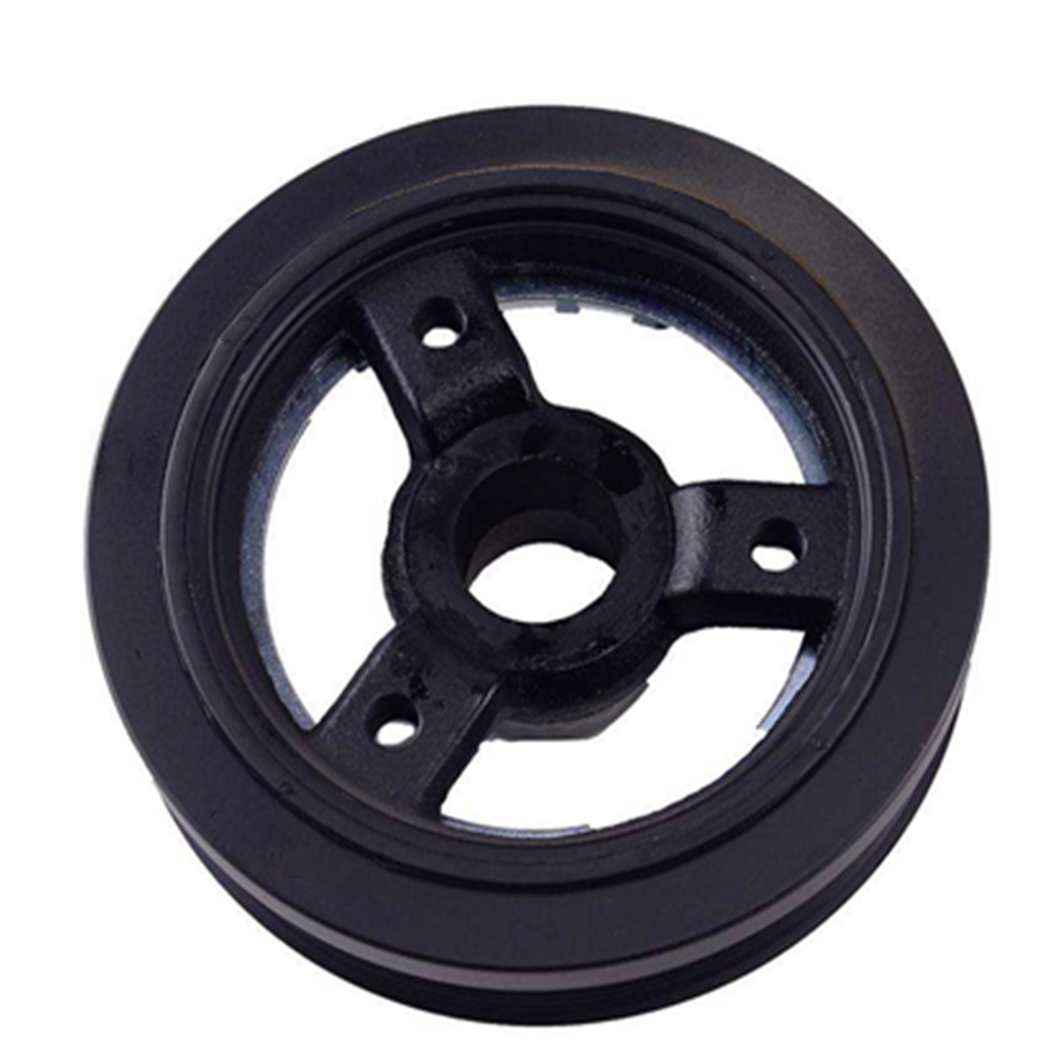 Antirust Oil Plating Paint Powder Coating Professional Machined Pulley Wheels Sheaves Ductile Iron Grey Cast Iron Pulley