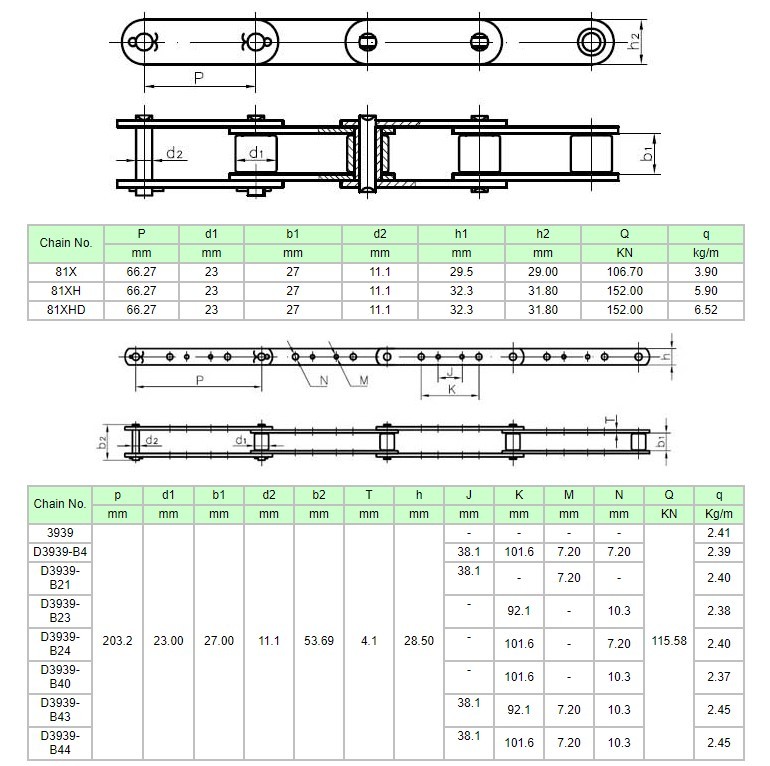 G80 Steel Lifting Chain and Power Transmissions Conveyor Roller Chain