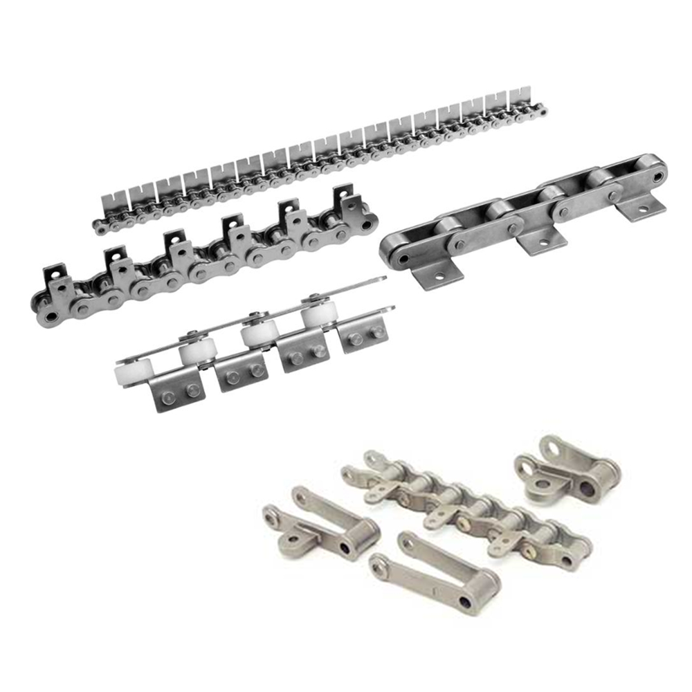 Raydafon Top Quality DIN766 Galvanized Heavy Duty Welded Steel Conveyor Chain