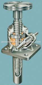 Screw Drive SWL25 Motorized Worm Gear Screw Jack