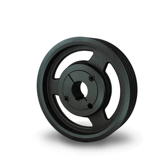 Anodizing Blackening Zinc Plating Phosphatiing Double Pulley Wheels with Solid Hole Taper Bush and Polit Bores Pulley
