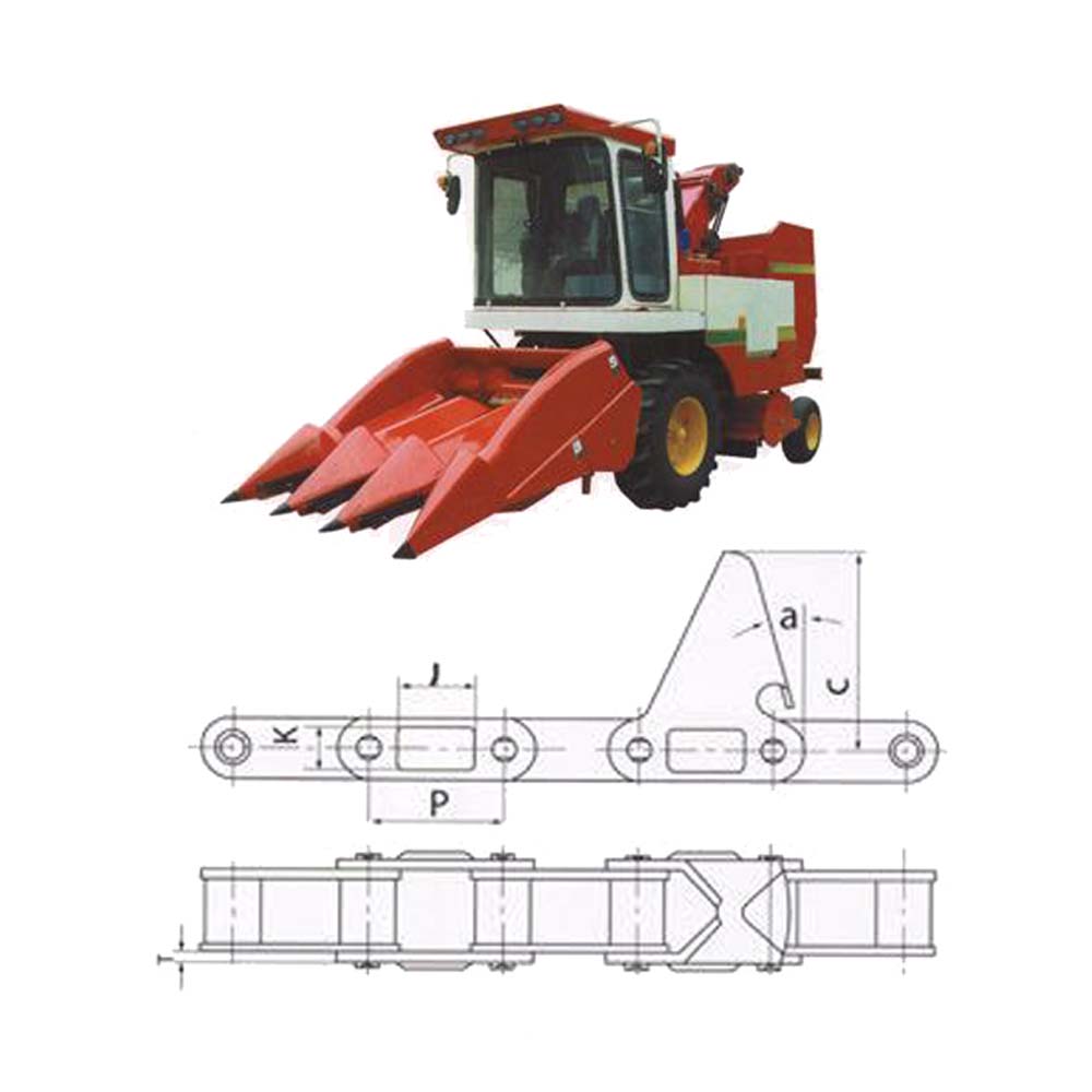 CA Type Steel Agricultural Chain with Attachments CA550 CA555 CA620