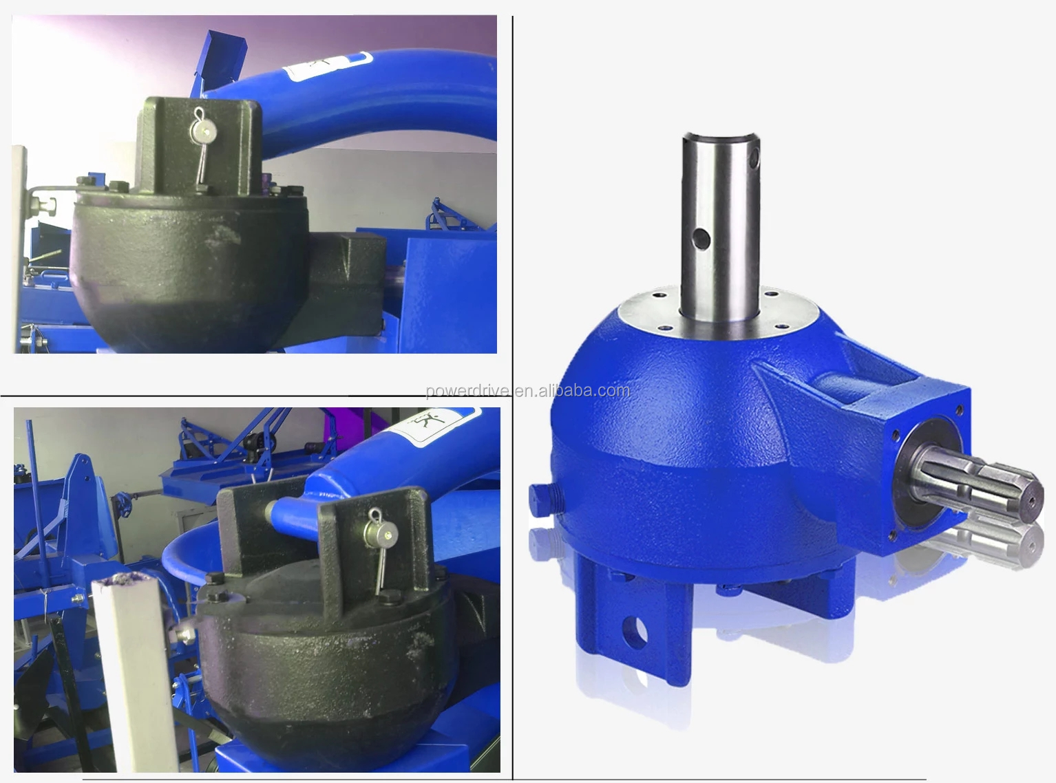 Post Hole Digger Gearbox Auger Tractor Right Angle Gearbox for Agricultural Machinery