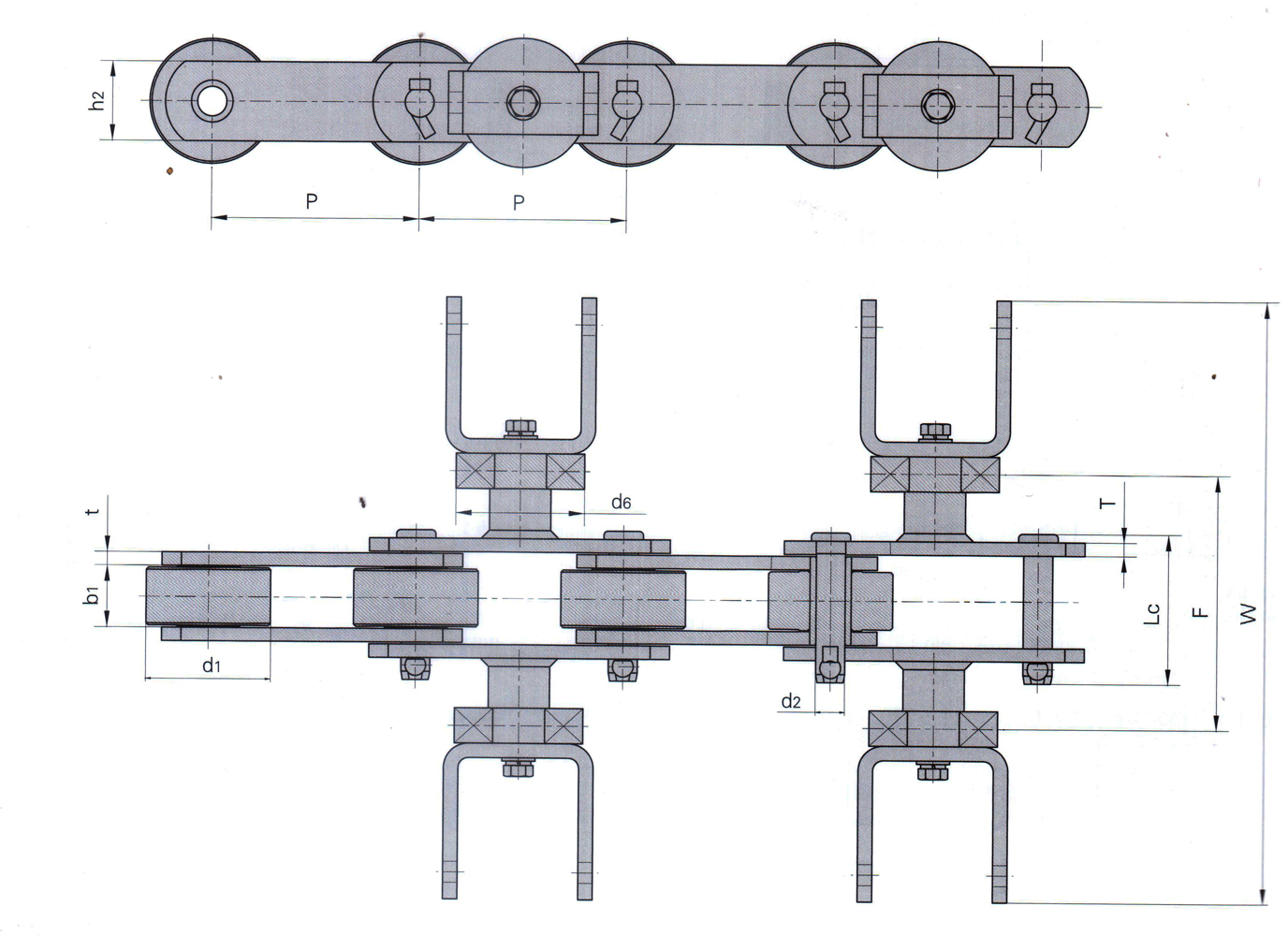 P100F154 Rubber Gloves Carrier Chains  P100F155  P100F170 P100F204 P100F310 P100F312 P100F335