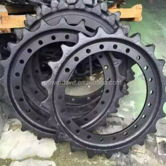 Raydafon Factory Supplier Excavator Large Drive Roller Chain and Sprocket Wheel