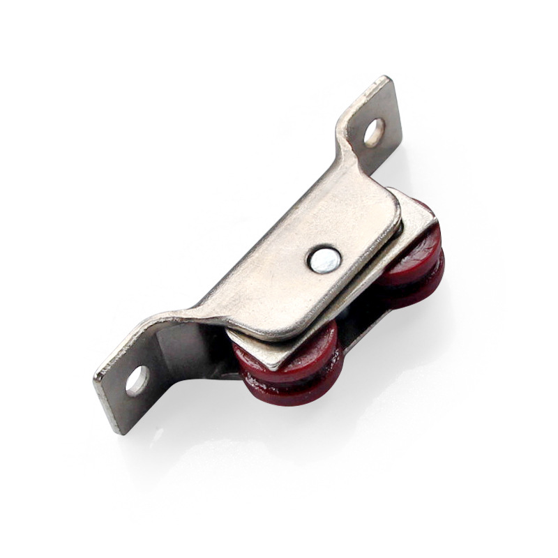 Raydafon Fixed Pulley and Movable Pulley Rotate Around a Central Axis Roller Socket Stopper Door and Gate Pulley Wheel