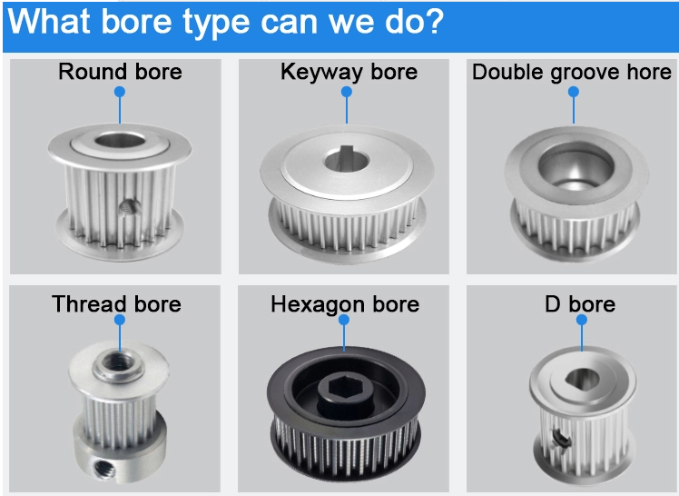 Type HTD Timing Pulley 60Z-5M-HTD Timing Belt Pulley Wheel